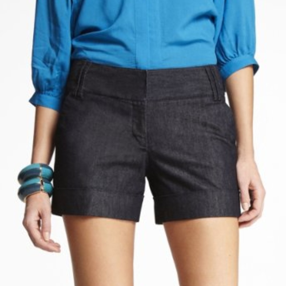 ‼️SOLD‼️ Express Dark Wash Denim Shorts